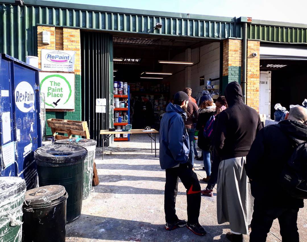 East London The Paint Place Reuse Project Community RePaint