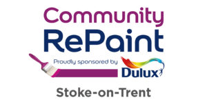 Community RePaint. Proudly sponsored by Dulux. Stoke-on-Trent.