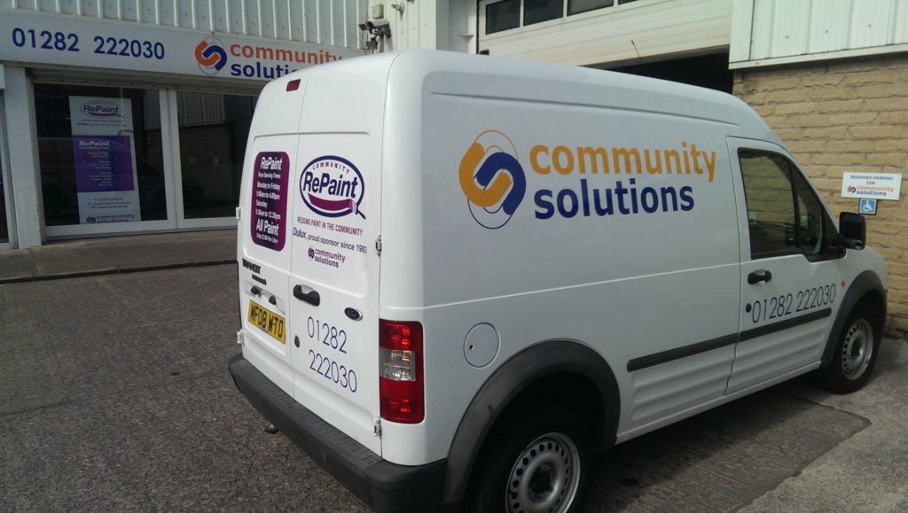 New van donated to Community RePaint East Lancashire