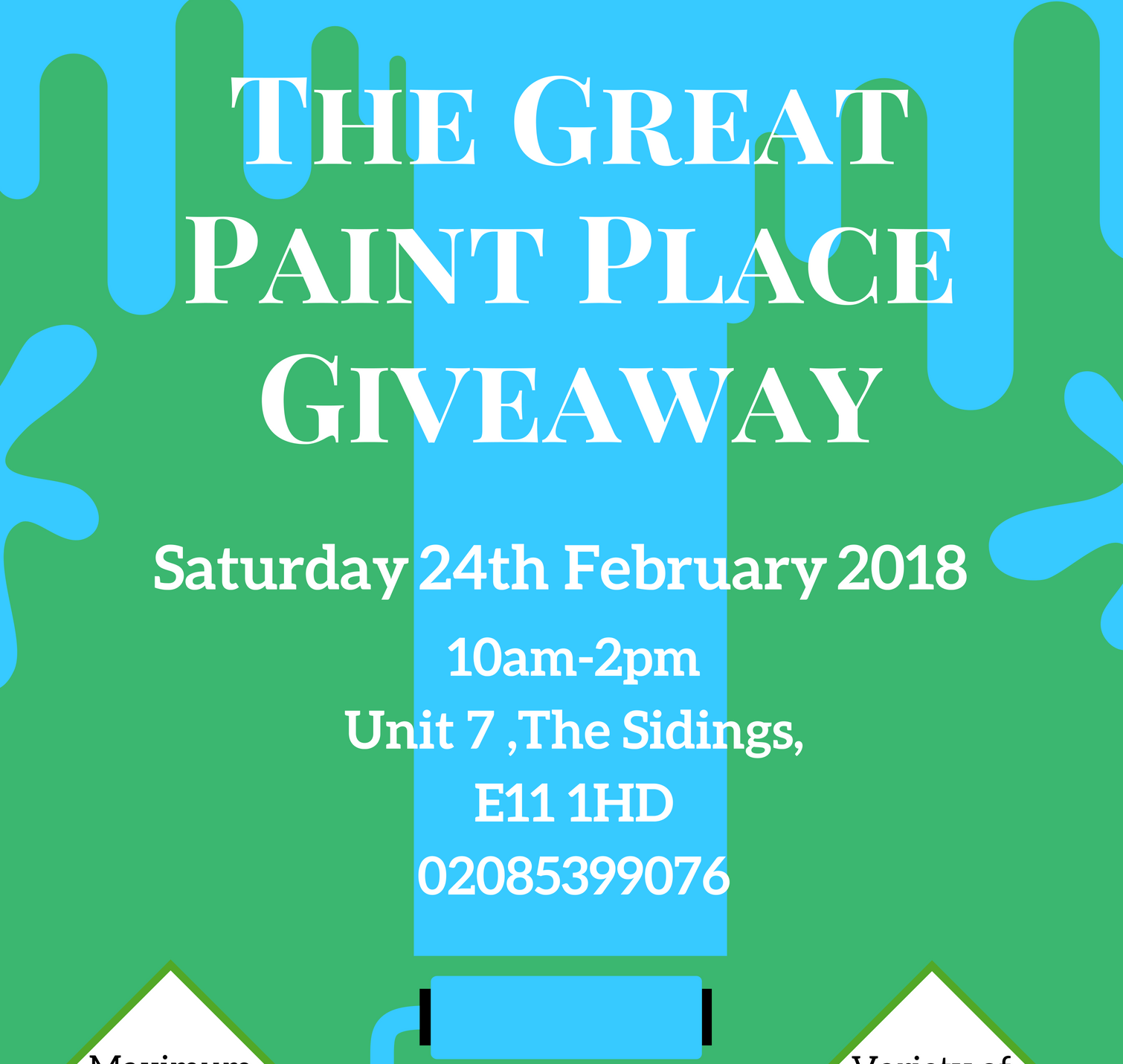 Great Paint Place Giveaway at Forest Recycling Project Community RePaint