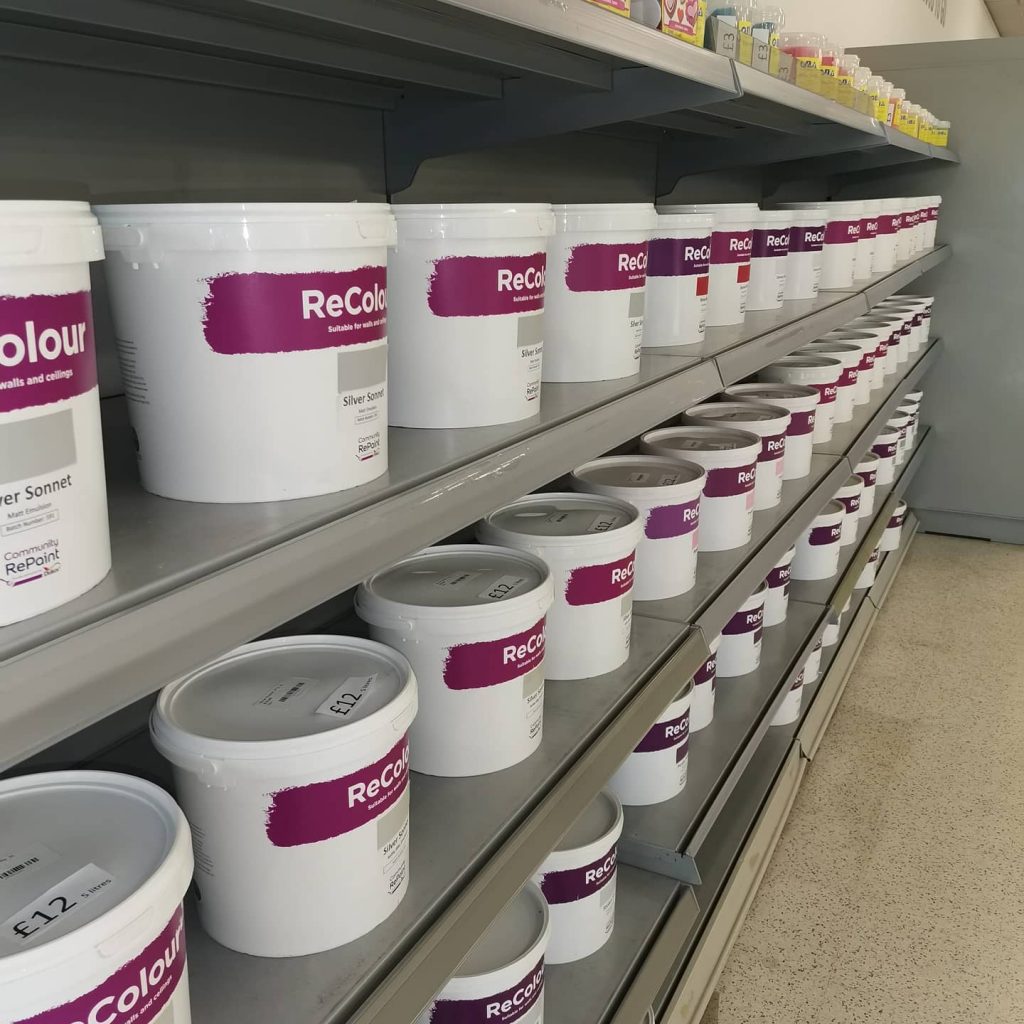 ReColour paint now sold in Wisbech Community RePaint