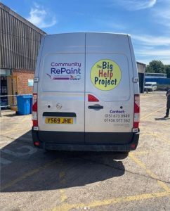 Community Repaint Liverpools new van