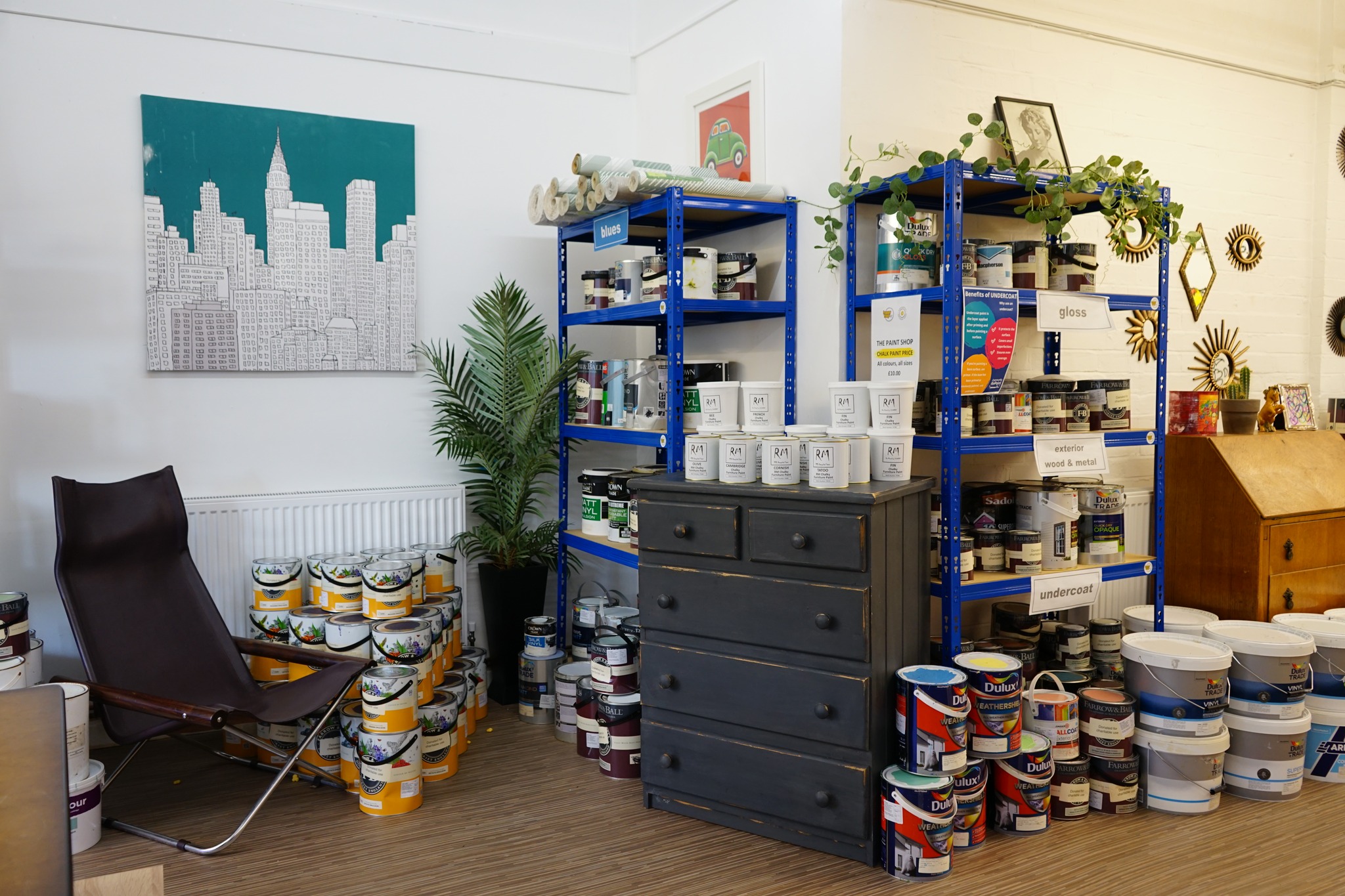 Primary school uses leftover paint from Community RePaint to add colour