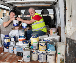 Community RePaint Bradford receive paint donation