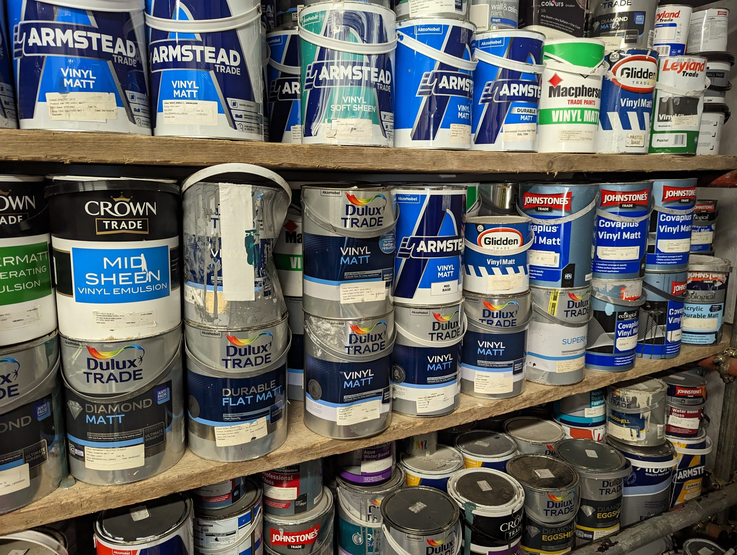 How to reuse leftover paint? Community RePaint