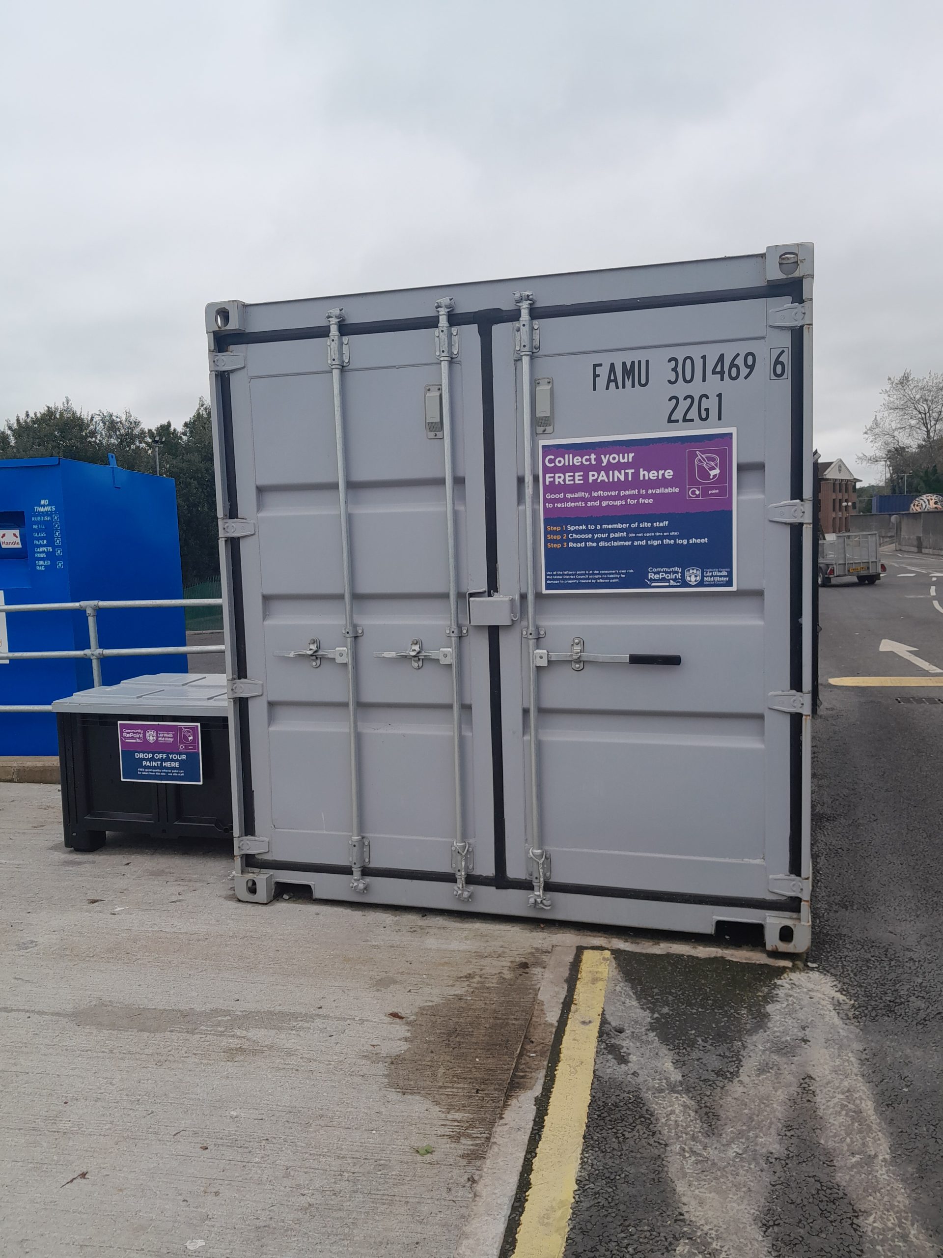 Magherafelt Recycling Centre Community RePaint